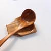 Conjunto de 7 Peças de Espátulas e Colheres de Madeira de Acácia com Cabo Longo, Colher de Sopa de Madeira com Cabo Longo, Espátula de Madeira, Utensílios de Cozinha, Espátula de Cozinha com Cabo Longo, Yuhan