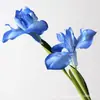 Íris Simulada Estilo Monet Elegante Arranjo de Flores Artificiais para Casamento Adereços Celebridade da Internet Decoração Criativa de Vitrine Flores Artificiais Simuladas
