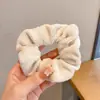 Goma para el pelo tipo scrunchie coreano para mujer, elegante y casual, liga para el pelo floral, popular en redes sociales, estilo ballet, accesorio para el pelo fresco y dulce