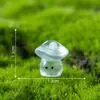 Micro Paisagem de Musgo Cogumelo Luminoso Fofo Acessórios de Decoração DIY para Jardinagem Paisagismo Mini Enfeites Pequenos de Mesa