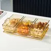 Plato de Fruta Moderno Sencillo Plato para Bocadillos de Comida Dieléctrico Plato de Fruta Plato Adriac con Tapa Plato para Frutos Secos del Hogar Plato para Bocadillos