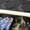Cesta Plegable de Bambú con Tapa para Clasificación y Almacenamiento de Botellas de Reciclaje, Contenedor de Reciclaje de Botellas de Bebida con Bolsa Interior para Almacenamiento en el Hogar