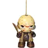 Colgante Decorativo de Personaje Acrílico Gnomo Accesorio para Coche Transfronterizo Plano Creativo Colgante Zombi Horror Halloween