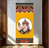 Tíbet Thangka Estatua de Buda Tela Colgante Tela de Pared Tela de Fondo Sala de Estar Pasillo Tapicería de Tela Decoración de Pared Pintura Colgante de Ópera del Tíbet
