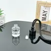 Colgante de perfume para coche de 8 ml, botella de aromaterapia para cristal de coche con cordón, botella redonda, botella vacía de aromaterapia, colgante de botella de perfume