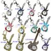 Reloj de bolsillo pequeño personalizado al por mayor, guitarra, para hombre y mujer, retro, regalo creativo, reloj para mujer, cuarzo, no mecánico, para mujer