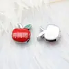 Joias de Liga de Metal com Diamante Multicolorido de 8mm para Frutas e Legumes Adequadas para Chaveiro DIY Alça de Pulso Acessórios para Coleira de Animal de Estimação