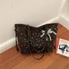 Estilo Coreano Floral de Moda Transfronteriza Gran Capacidad 2026 Colgante de Tela Nuevo Bolso Tote para el Trabajo de Mano en el Hombro Debajo del Brazo