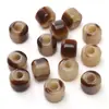 Pacote Grande de Contas de Resina com Furo Grande Contas Soltas para Artesanato DIY Pulseira de Miçangas Joias Contas Cilindricas Acessórios Pingentes para Celular Materiais