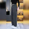 Pantalones Casuales Nuevos de Otoño con Múltiples Bolsillos para Hombre, Sueltos, Versátiles, Caídos, Resistentes a las Arrugas, Pierna Recta para Hombre