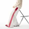 Calças masculinas de corte reto, estilo primavera e outono, modelagem solta, listradas, versáteis, feitas de algodão chinês, calças casuais esportivas, calças de moletom de marca da moda para adolescentes