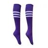 Calcetines de Fútbol Transfronterizos para Niños, Hombres, Mujeres, Adultos y Niños, Anti-Pilling, Grosor Medio, Alta Elasticidad, Calcetines de Fútbol Largos de Color Sólido