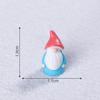 Cross-border nova micro paisagem natal velho anão boneco de neve quarto diy decorações acessórios mini ornamentos