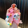 Llavero de Sirena Panda Figura de PVC Colgante de Bolso Llavero de Coche Máquina de Bolas Regalo Pequeño Al por Mayor