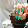 Europeas y Americanas Almendradas Puntiagudas Gotas de Agua Piezas de Uñas Transfronterizas Usar Un Pico de Pájaro Color Sólido Gelatina Piezas de Uñas al Por Mayor