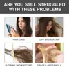 Sérum para el Cuidado del Cabello, Nutre y Cuida las Raíces del Cabello, Hidrata el Cabello Seco y Encrespado, Suaviza y Protege los Mechones del Cabello