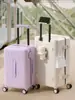 Maleta Estilo Eazz Mismo para Mujeres 20 pulgadas Equipaje de Mano Maleta de Trolley de Viaje 26 pulgadas Gran Capacidad Estudiante Contraseña Estuche de Cuero