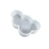 Molde de Resina DIY Papoula Lua Estrela de Cinco Pontas Nuvem Árvore de Natal Grande Suporte de Livro Display Espécime Molde de Silicone