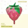 Nuevos Globos de Papel de Aluminio de Piña, Sandía y Fresa con Dibujos Animados para Fiestas Transfronterizas de Verduras y Frutas, Decoración de Cumpleaños, Lindos Productos Nuevos