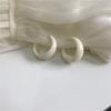 Brincos franceses simples em forma de C femininos design de nicho temperamento moda temperamento de alta qualidade brincos coringa brincos atacado
