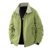 Jaqueta masculina americana transfronteiriça OOTD primavera e outono, casual, esportiva, para áreas externas, à prova de vento, à prova d'água, com gola, top