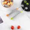 Sacabolas de Fruta Acero Inoxidable Cuchara para Sandía Herramienta de Tallado y Corte de Fruta Juego de Herramientas para Bandeja de Frutas