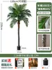Palmera Areca Artificial Grande de Lujo de Gama Alta, Planta Verde, Árbol Falso, Planta de Bambú Cola de Fénix para Decoración de Paisajismo Tropical de Interiores