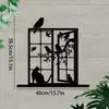 Decoração de Parede com Desenho de Linha de Artesanato Transfronteiriço Decoração de Parede em Arte de Metal e Ferro Pendente de Parede para Sala de Estar e Quarto Decoração de Parede