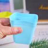 Vaso de flores de plástico pequeno vaso quadrado vaso de flores carnudo vaso de flores cor de doce vaso de berçário 7cm engrossado pequeno quadrado preto cor vaso quadrado fábrica