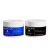 Frasco de Creme Dupla Camada Personalizado Frasco Cosmético de Plástico Creme para Olhos Creme Facial Frasco de Boca Larga Processamento Frasco de Creme de Boca Larga Personalizado