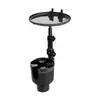 Bandeja de Mesa con Portavasos para Coche al por Mayor de Fábrica, Bandeja Giratoria para Coche con Portavasos, Tablero de Almacenamiento de Bandeja de Comedor para Coche
