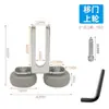 Roldana para porta de correr de guarda-roupa, porta de correr de banheiro, cozinha, lavabo, 27 roldanas inferiores de aço inoxidável