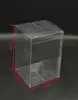 Caja de embalaje plegable transparente de plástico pvc caja exterior figuras hechas a mano para juguetes regalos adornos modelos de coches bandeja interior caja PET