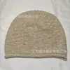 Gorro de Punto Casual de Borde Enrollado de Alta Calidad para Otoño e Invierno, Temperamento de Moda, Estilo Dulce Fresco, Versátil, Gorro Frío que Hace que la Cara Parezca Más Pequeña, Gorro Holgado
