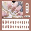 Unhas Vestíveis Frescas Pequenas, Várias Opções, Adesivos de Unhas Postiças Removíveis, 24 Peças, Adesivos de Unha para Manicure Blush, Produtos Acabados Atacado