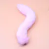 Tapón Anal Desmontable de Cola de Zorro Sm para Mujer, Cola de Perro Anal para Principiantes, Tamaño Pequeño
