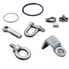 Cuerda de nylon kit de abrazadera de cuerda recubierta de plástico de acero inoxidable tornillo de bisagra grillete de anillo en D tuerca de ojo pieza de posicionamiento