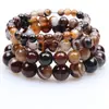 Zhou Lianfa Atacado Taobao Joias de Pedra Azul, Contas Budistas, Pulseiras de Cristal, Ágata, Pedra Olho de Tigre, Pulseiras de Cristal Rosa, Presentes