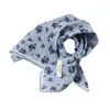 Lenço Xadrez com Bolinhas Vintage de Alta Qualidade Lenço Decorativo para Cabeça Lenço de Seda Novo Estilo Primavera e Verão