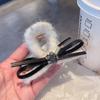 Lana de Tacto Avanzado Enrollado Agarrando Pasador Lazo de Cuero Disco de Pedrería Pinza de Tiburón para el Cabello Pasador Accesorios de Cabello de Gama Alta