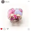 Clip de Acrílico Cartoon Sanrio Novo de Alto Valor com Clipe PP para Estudante Multi-Função Vertical para Papel de Teste Documento Nota