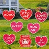 Nuevas Decoraciones de Señales para el Día de San Valentín para Señales de Jardín, Usadas para Fiestas de Boda, Aniversarios y Decoraciones Exteriores para el Césped
