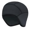 Gorro deportivo cálido sin orejeras para correr esquiar otoño e invierno gorro para la cabeza para motocicleta con orificio para gafas forro de casco