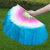 Abanico Danza del Abanico Accesorios de Performance para Danza del Abanico Niños Yangko Baile Cuadrado Doble Cara Un Par de Manos Izquierda y Derecha Leften