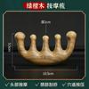 Pente de Massagem para Couro Cabeludo de Sândalo Verde Sentai Original Cinco Dedos Sândalo Vermelho Pente Meridiano de Saúde Sândalo Dourado Pente de Dentes Redondos Uma Peça Drop Shipping