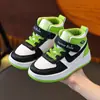 Zapatos infantiles Pato Amarillo, unisex, nueva colección primavera 2026, capellada de cuero para niños, transpirables, zapatillas deportivas antideslizantes