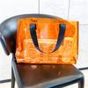 Bolsa de Mão Transparente de PVC Fashion Personalizada pelo Fabricante Grande Capacidade para Viagem Ombro Compras Bolsa Carteiro Tote Bolsa de Mão