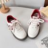 Zapatos coreanos Forrest Gump para mujer 2024 Nuevos de Otoño Explosiones Zapatos de Skate Casuales Combinan con Todo Zapatos Blancos Dexun Shoes H1365