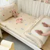 2025 Nuevo Estilo Algodón Puro Estampado Dormitorio Estudiantil Litera Sábana Bajera Individual 90X200Cm Sábana Bajera Individual