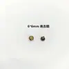 Remaches de doble cara varios tamaños redondos Liu Ding hebilla hembra clavos de tapa metal hierro clavo de doble cara ropa zapatos bolsos